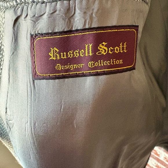 Vintage Russell Scott Blue Blazer - Picture 7 of 9